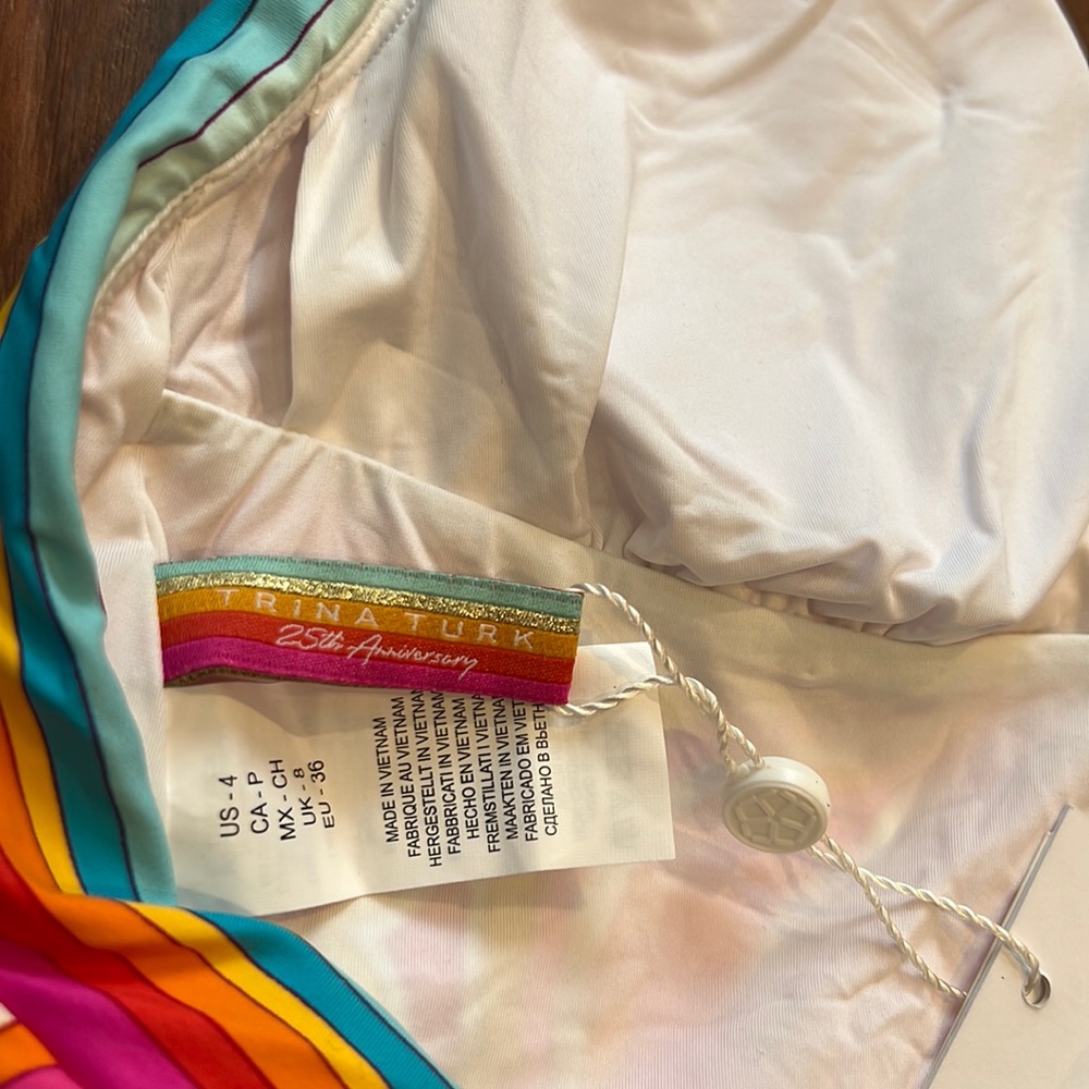 Trina Turk Morning Sunrise Plunge One Piece - Picture 14 of 14
